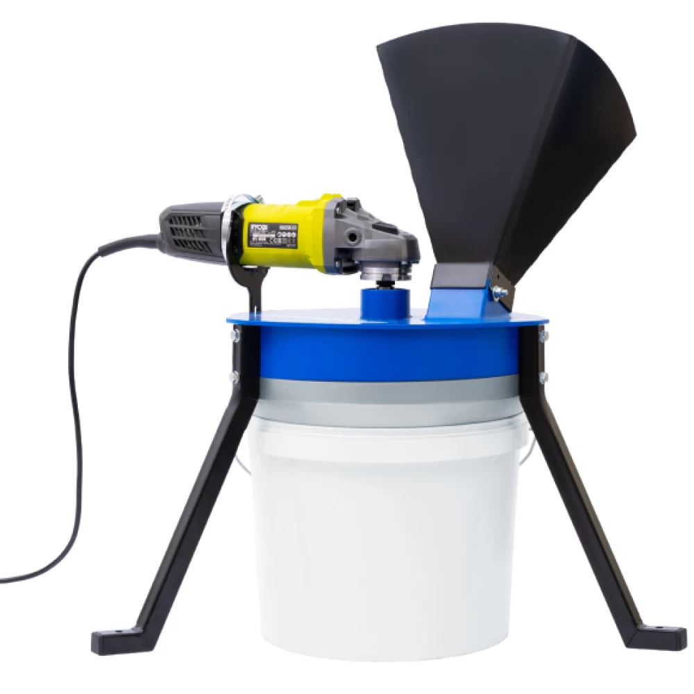 Фото Выгрузная воронка для веткоизмельчителя "Дачный" на болгарку (2)