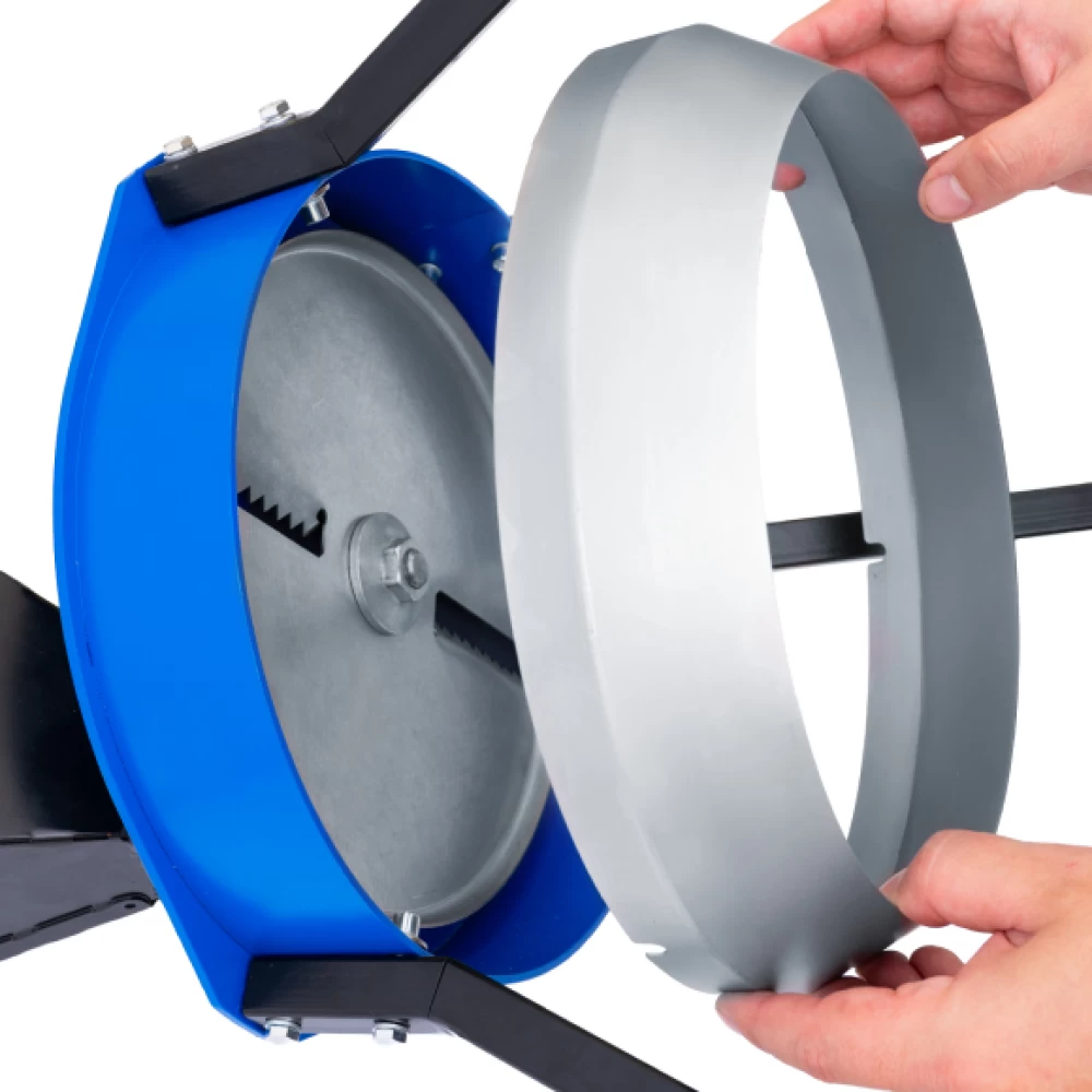 Фото Выгрузная воронка для веткоизмельчителя "Дачный" на болгарку (3)