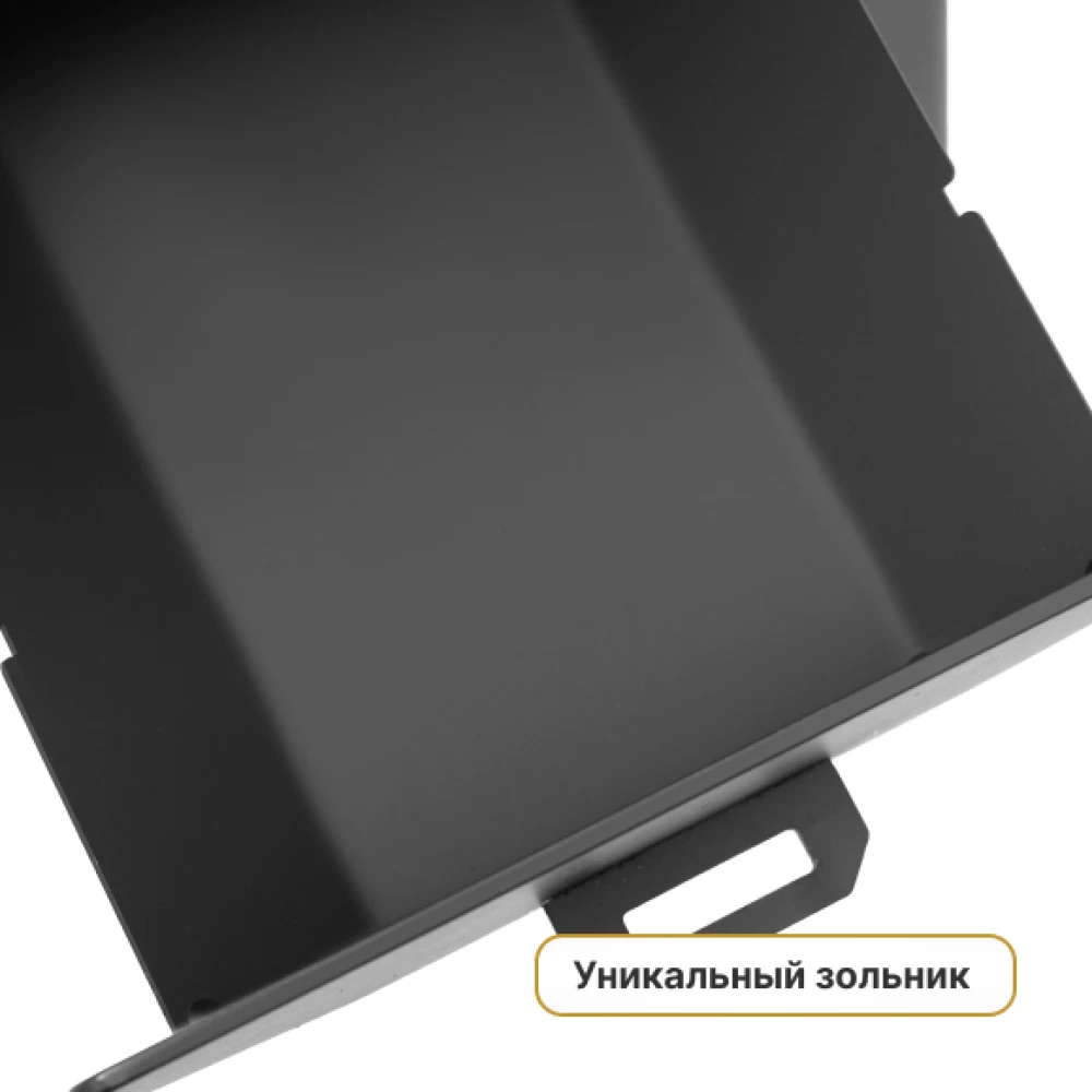 Фото Печь-буржуйка "Теплосталь Мини" NEW со стеклянной дверцей (6)