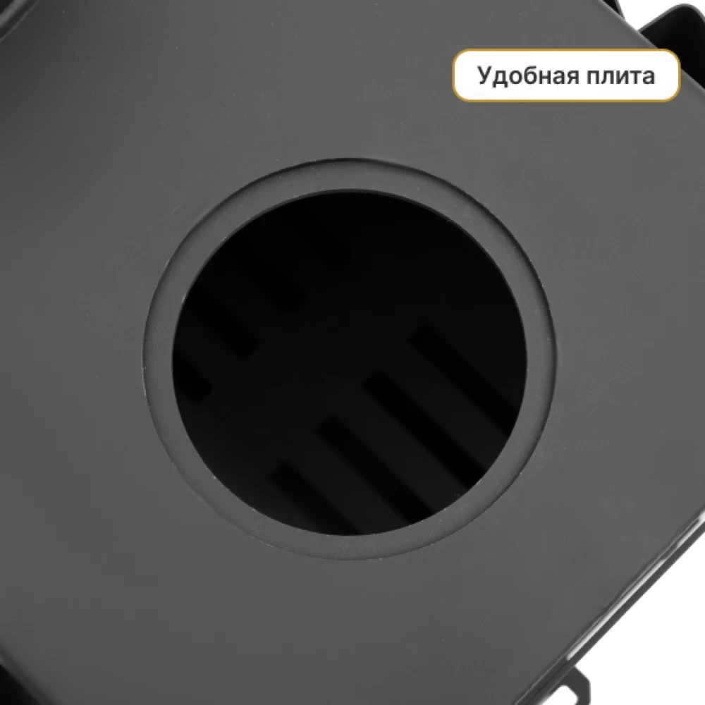 Фото Печь-буржуйка "Теплосталь Мини" NEW со стеклянной дверцей (5)